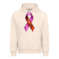 Sandshell Breast Cancer Ribbon Basketball Urban Hoodie - texasbilliewilder