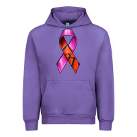 Tulip Breast Cancer Ribbon Basketball Urban Hoodie - texasbilliewilder