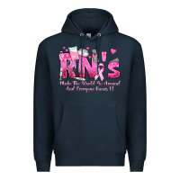 Navy rn s make the world go around and everyone knows Premium Hoodie - texasbilliewilder