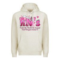 Oatmeal Heather rn s make the world go around and everyone knows Premium Hoodie - texasbilliewilder