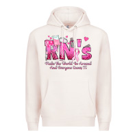 Pale Pink rn s make the world go around and everyone knows Premium Hoodie - texasbilliewilder
