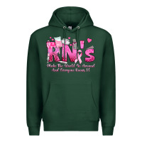 Sports Green rn s make the world go around and everyone knows Premium Hoodie - texasbilliewilder