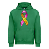 Emerald Breast Cancer Ribbon Softball Urban Hoodie - texasbilliewilder