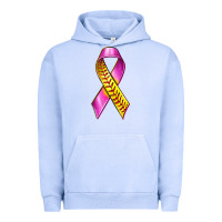Pigment Grape Ice Breast Cancer Ribbon Softball Urban Hoodie - texasbilliewilder