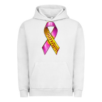 Pigment Lunar Rock Breast Cancer Ribbon Softball Urban Hoodie - texasbilliewilder