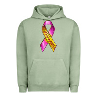 Pigment Oil Green Breast Cancer Ribbon Softball Urban Hoodie - texasbilliewilder