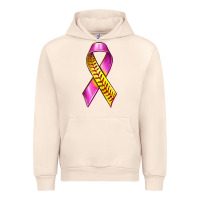 Sandshell Breast Cancer Ribbon Softball Urban Hoodie - texasbilliewilder