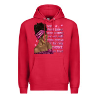 Cardinal afro woman cancer Premium Hoodie - texasbilliewilder