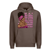 Coffee afro woman cancer Premium Hoodie - texasbilliewilder