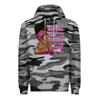 Slate Camo afro woman cancer Premium Hoodie - texasbilliewilder