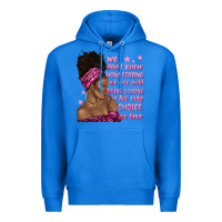 True Royal afro woman cancer Premium Hoodie - texasbilliewilder