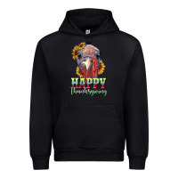 Black happy thanksgiving turkey Urban Hoodie - RanaPortraitStore