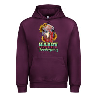 Mauve Wine happy thanksgiving turkey Urban Hoodie - RanaPortraitStore