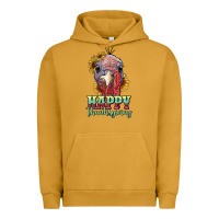Pigment Peanut Butter happy thanksgiving turkey Urban Hoodie - RanaPortraitStore