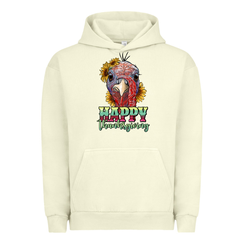 Happy Thanksgiving Turkey Urban Hoodie by RanaPortraitStore | Teevron