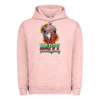 Pigment Salmon happy thanksgiving turkey Urban Hoodie - RanaPortraitStore