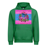 Emerald ohana stitch Urban Hoodie - Zillion Design Studio