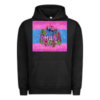 Pigment Black ohana stitch Urban Hoodie - Zillion Design Studio