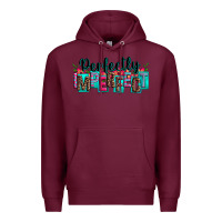 Burgundy perfectly imperfect Premium Hoodie - Zillion Design Studio