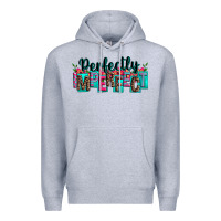 Heather Grey perfectly imperfect Premium Hoodie - Zillion Design Studio