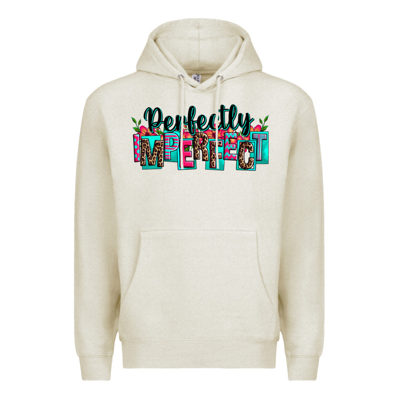 Perfectly Imperfect Premium Hoodie by Zillion Design Studio | Teevron