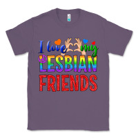 Lavender I Love My Lesbian Friends Classic Tee - BundleAndBundleShop
