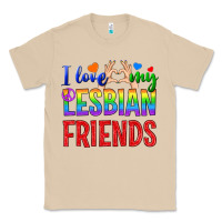 Mushroom I Love My Lesbian Friends Classic Tee - BundleAndBundleShop