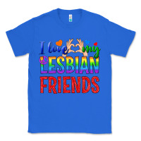 True Royal I Love My Lesbian Friends Classic Tee - BundleAndBundleShop