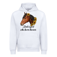 Just A Girl Who Loves Horses Urban Hoodie | Teevron