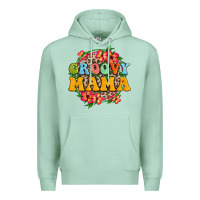 Seafoam groovy mama Premium Hoodie - Zillion Design Studio