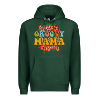 Sports Green groovy mama Premium Hoodie - Zillion Design Studio