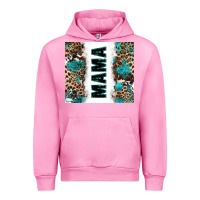 Fuchsia Pink western mama Urban Hoodie - Zillion Design Studio