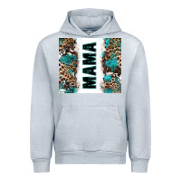 Heather Grey western mama Urban Hoodie - Zillion Design Studio
