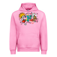 Fuchsia Pink summer cna Urban Hoodie - Zillion Design Studio
