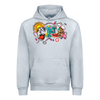 Heather Grey summer cna Urban Hoodie - Zillion Design Studio