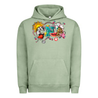 Pigment Oil Green summer cna Urban Hoodie - Zillion Design Studio