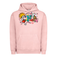 Pigment Salmon summer cna Urban Hoodie - Zillion Design Studio