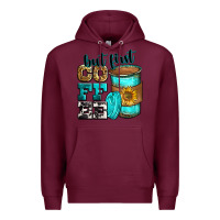 Burgundy but first coffee Premium Hoodie - Zillion Design Studio