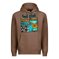 Chestnut but first coffee Premium Hoodie - Zillion Design Studio