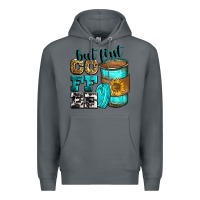 Rock but first coffee Premium Hoodie - Zillion Design Studio