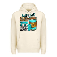 Tofu but first coffee Premium Hoodie - Zillion Design Studio