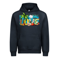 Navy love summer teacher Urban Hoodie - Zillion Design Studio