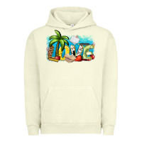 Pigment Pistachio love summer teacher Urban Hoodie - Zillion Design Studio
