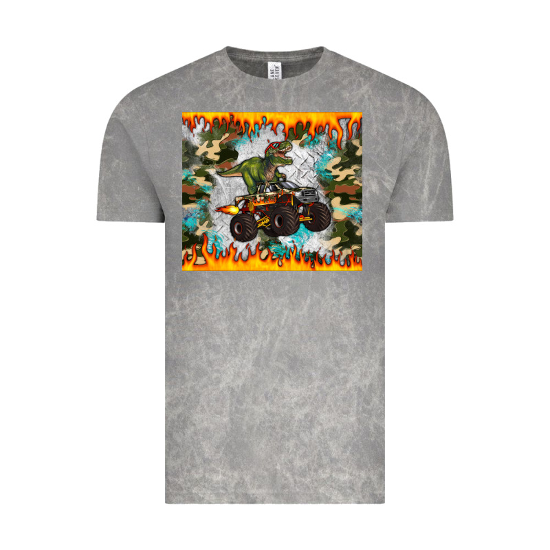 Monster Truck Dinosaur T Rex Tumbler Vintage Tee by Artiststas | Teevron