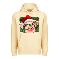 Pina Colada christmas pig Premium Hoodie - RanaPortraitStore