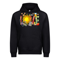 Black love summer nurse Urban Hoodie - Zillion Design Studio