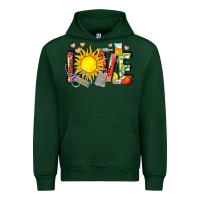 Forest Green love summer nurse Urban Hoodie - Zillion Design Studio