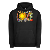 Pigment Black love summer nurse Urban Hoodie - Zillion Design Studio