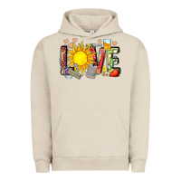 Pigment French Oak love summer nurse Urban Hoodie - Zillion Design Studio