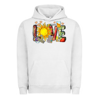 Pigment Lunar Rock love summer nurse Urban Hoodie - Zillion Design Studio